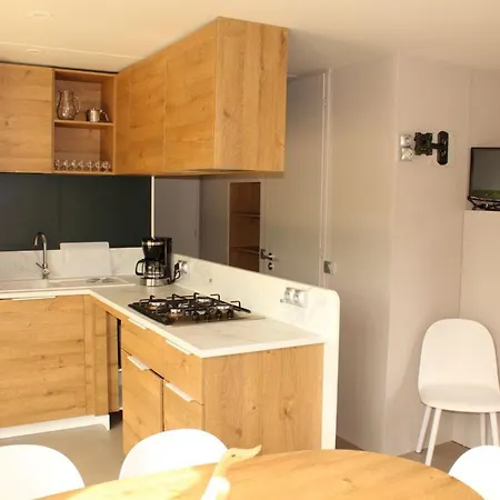 Campingplads Mobil-home Climatise - 6 Pers. - Api-1-52-2311 Saint-Cirq-Lapopie